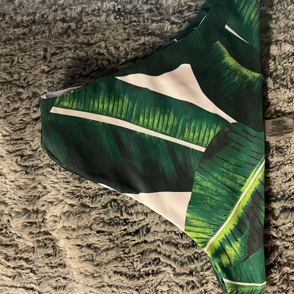 Super Cute Green Leaf Bikini Bottom